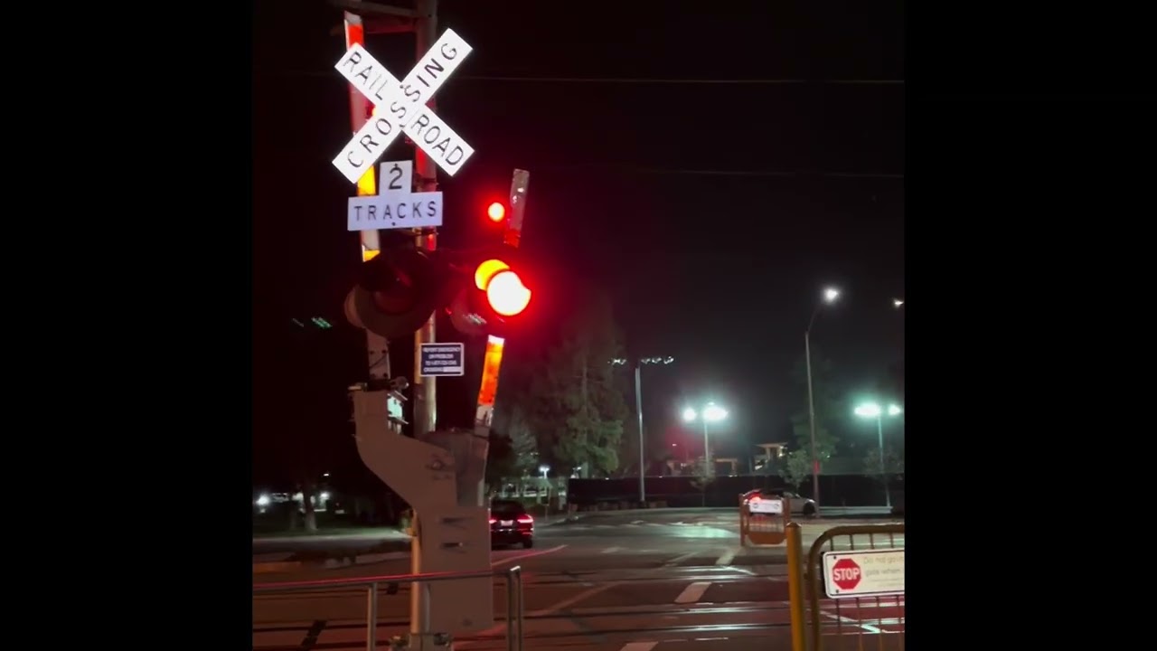 Train barriers Burlingame 