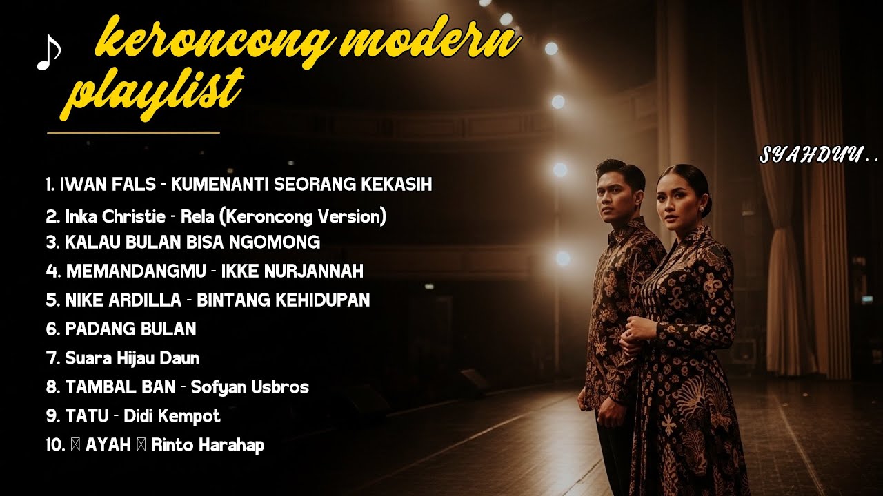 🎧 Keroncong Santai Nostalgia – Teman Ngopi & Kenangan-KUMENANTI SEORANG KEKASIH -RELA