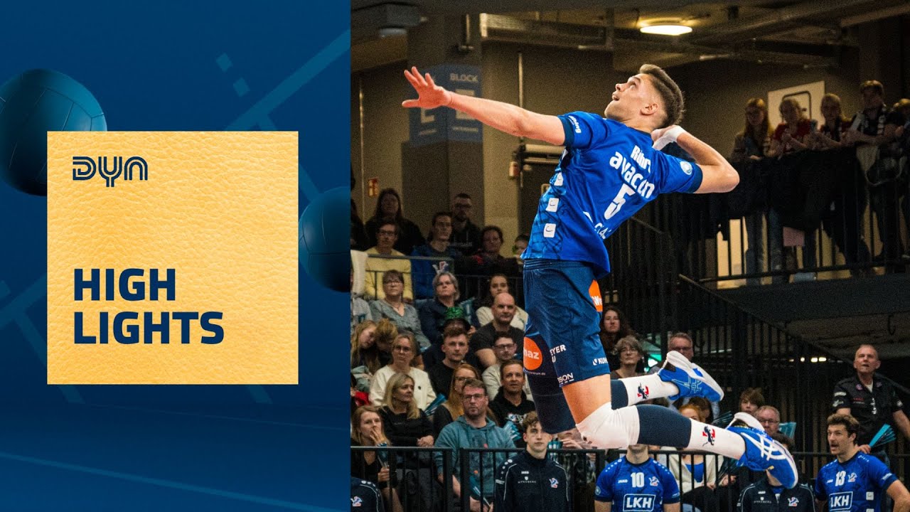 Highlights SVG Lüneburg vs. WWK Volleys Herrsching