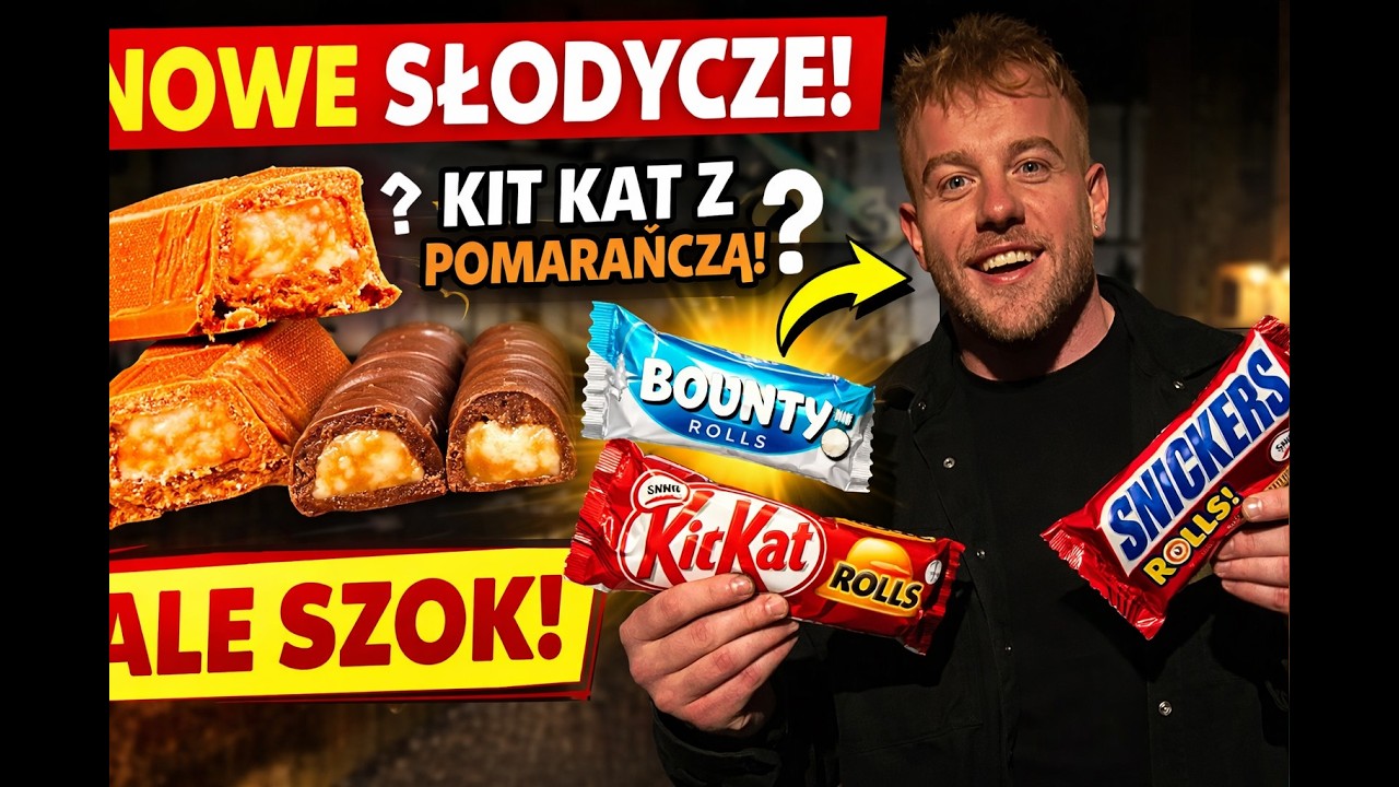 Snickers Rolls, Bounty Rolls i KitKat &ndash; kt&oacute;ry jest najlepszy?