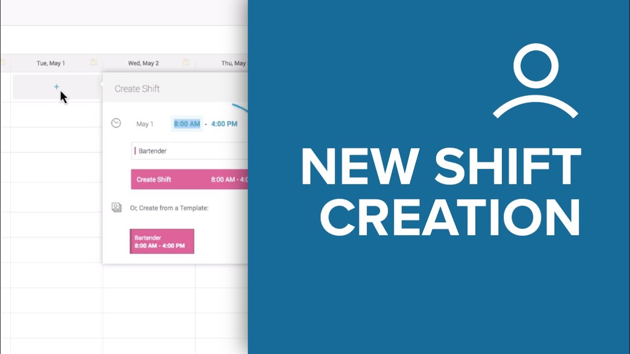 Humanity Tutorial: New Shift Creation Flow
