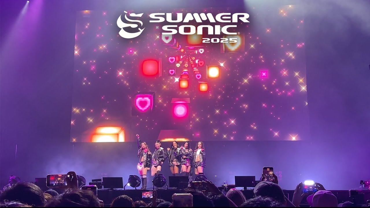 Gameboy - KATSEYE live from Summer Sonic 2025 TOKYO [4K] Fan Cam