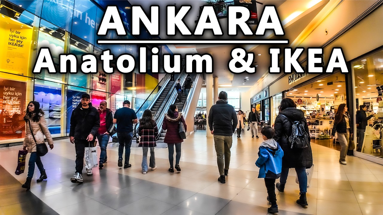 Anatolium AVM ve IKEA Turu | 4K Shopping Mall Walk & Home Decor Ideas