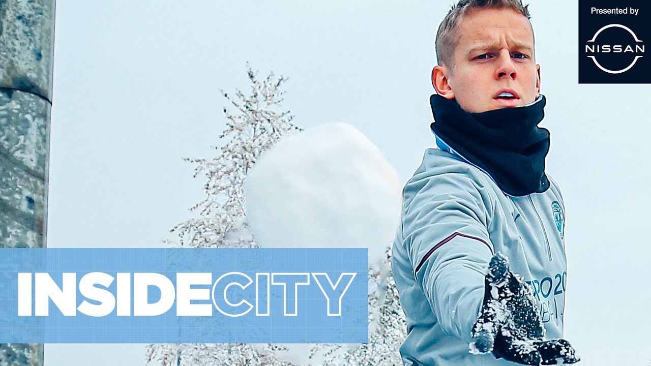 Mahrez's Shorts in the Snow, Rodri's Dunk & Football Table Tennis | INSIDE CITY 388