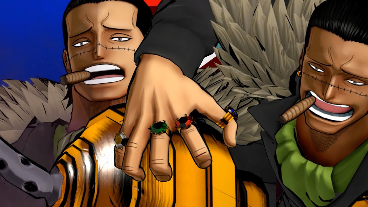 One Piece Burning Blood - Crocodile Complete Moveset