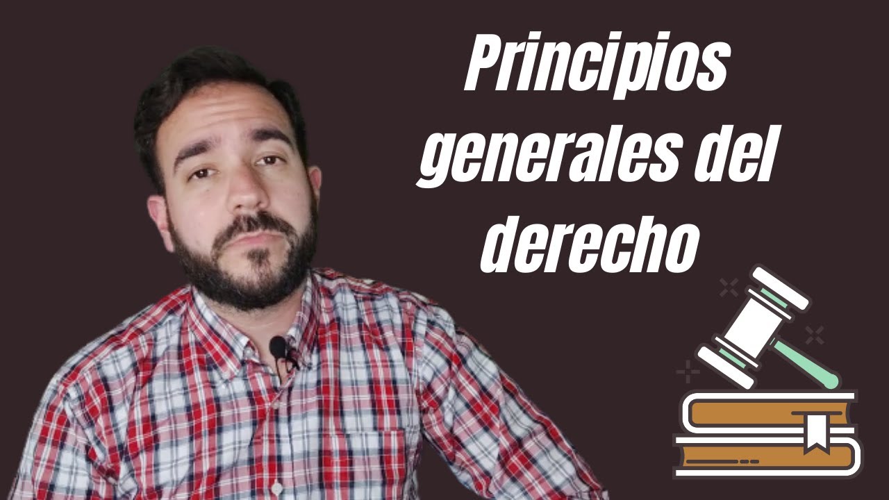 ✅ CUÁLES son los 3 principios generales del derecho | EXPLICACIÓN | Introducción al DERECHO.😁