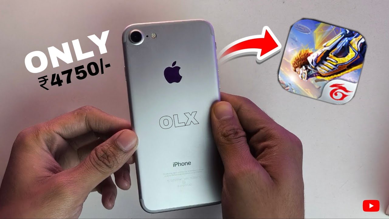 iPhone 7 in Just 4750₹ from olx🔥 | Full Free Fire Review for 2025 !