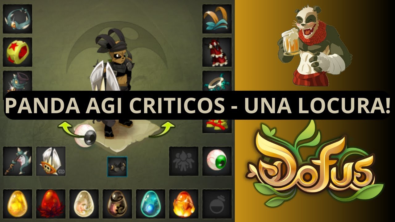 [DOFUS] PANDA AGILIDAD CRITICOS - ROTISIMO!! - Kolis 1v1