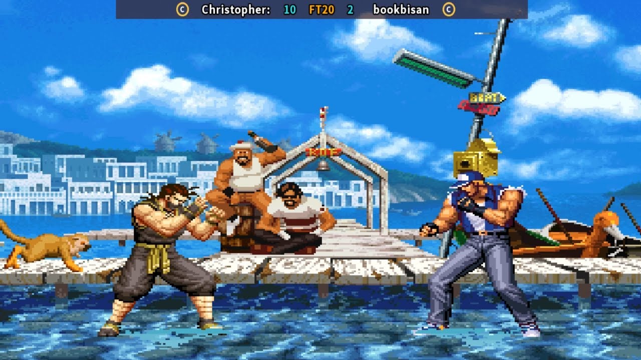 拳皇95 The King Of Fighters 95 | Fightcade 킹오브파이터즈95 Christopher: (kr) vs bookbisan (kr) KOF95