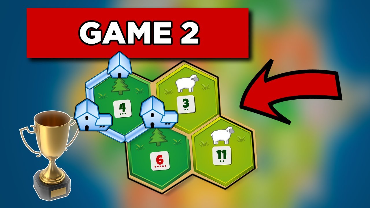 Tournament Game 2! Retired Catan Pro Plays His First Tournament in Months…