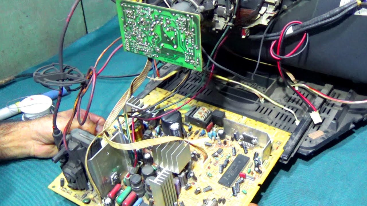 How To Repair Power Problem Of Singer Television (Part 14) - Bengali Tutorial