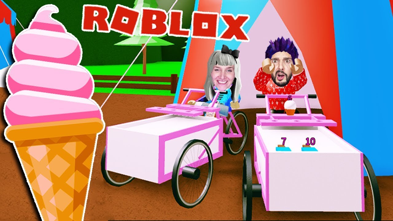 Roblox: NINA & KAAN ALS LUXUS EISVERKÄUFER - 1 Eis kostet 40.000! | Ice Cream Van Simulator