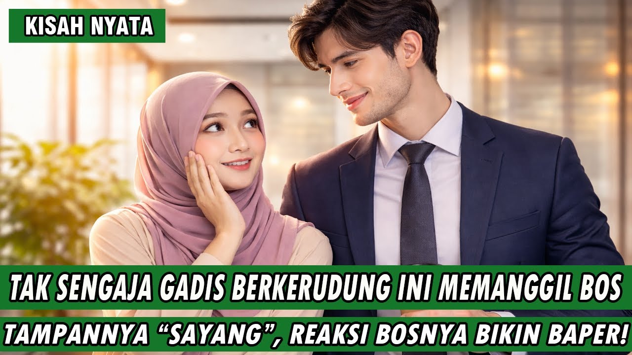 CUKUP SALAH PANGGIL SATU KATA “SAYANG” ! BOS TAMPAN INI LANGSUNG JATUH CINTA PADA GADIS BERKERUDUNG