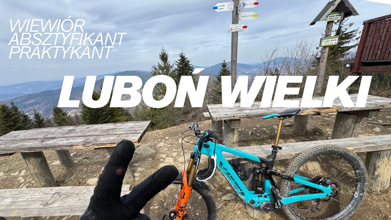 Luboń on the Yeti LTe ebike