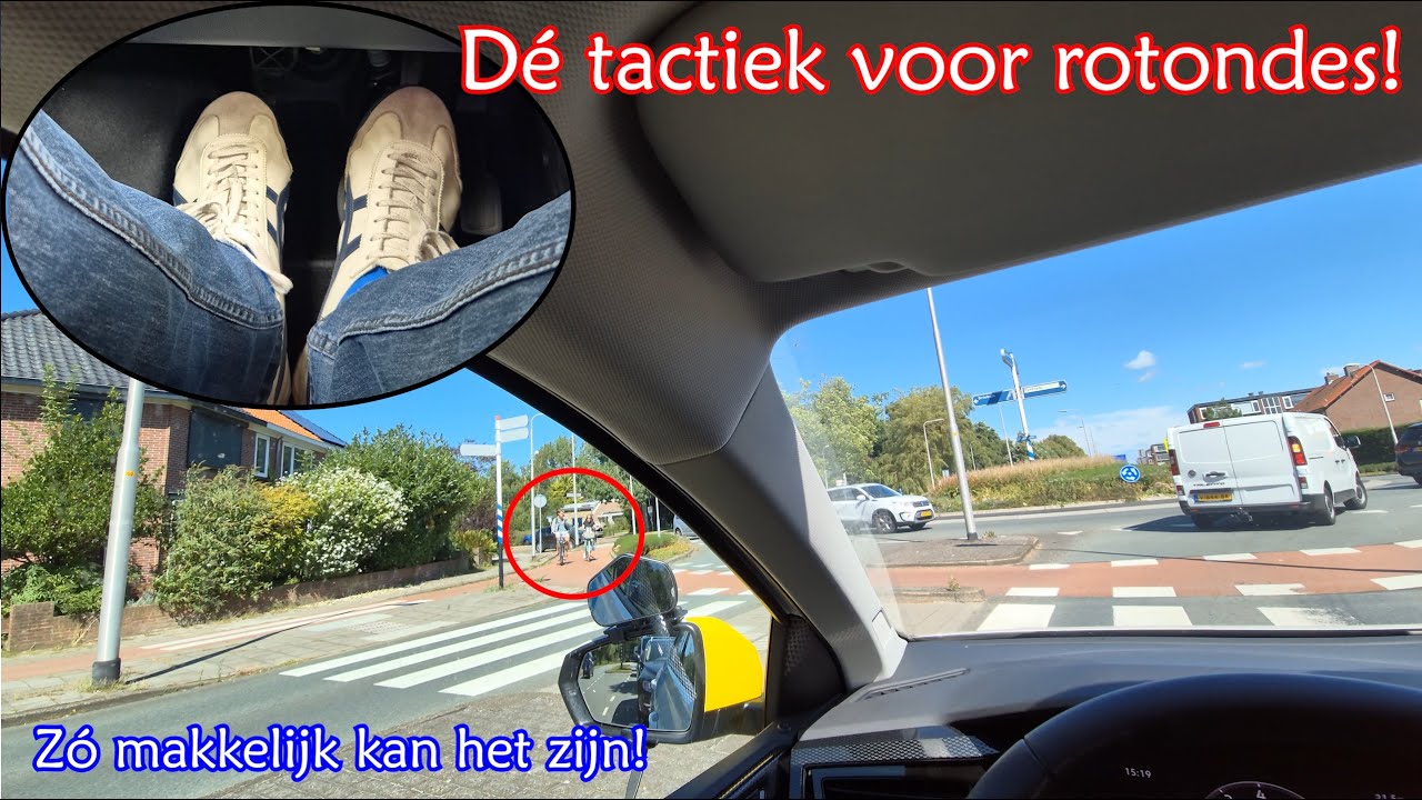 Dé tactiek voor rotondes! Zo wordt het makkelijk