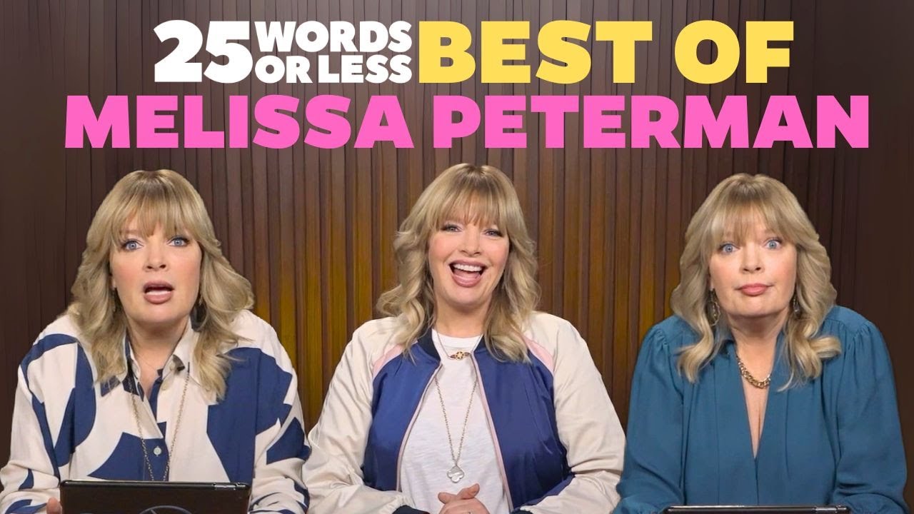 Must-See Melissa Peterman Moments! Part 1 | 25 Words or Less Game Show