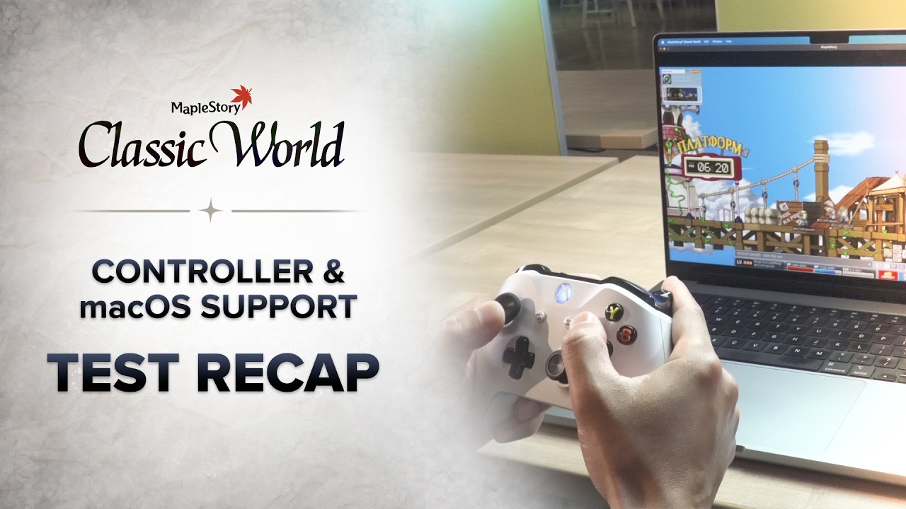 Controller & macOS Support Focus Group Test Recap | Global MapleStory Classic World