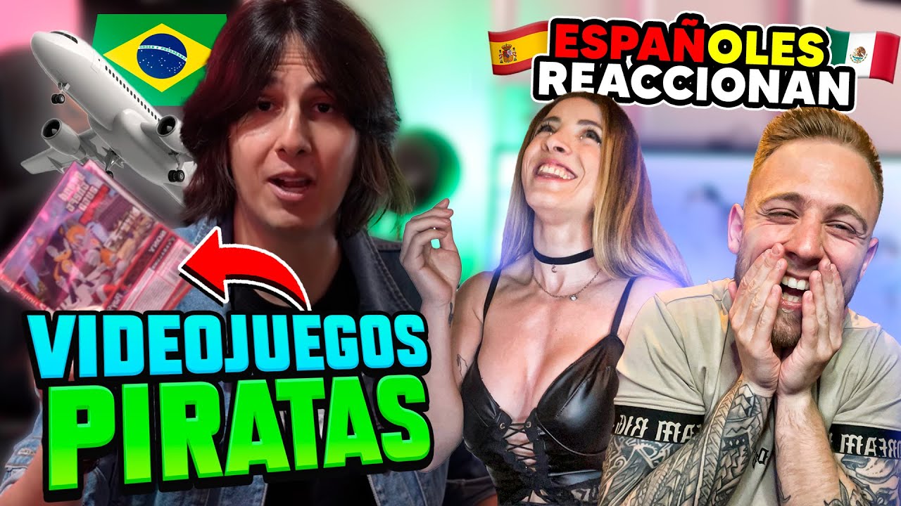 ESPAÑOLES REACCIONAN a MISSASINFONIA El dia que FUI A OTRO PAÍS solo a COMPRAR VIDEOJUEGOS PIRATAS!