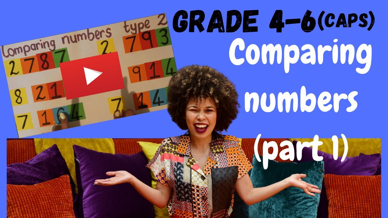 Comparing Numbers (part 1) (2020) | CAPS | Grade 4 5 6 Mathematics