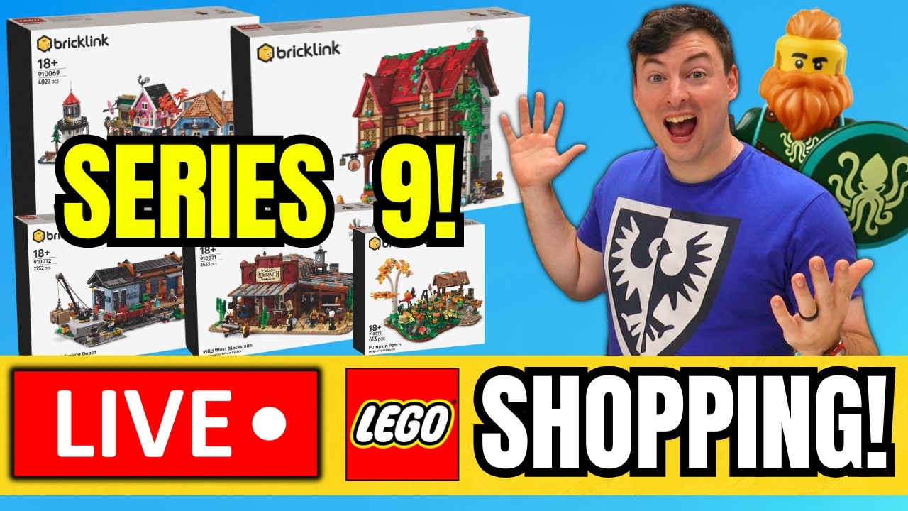 Наборы LEGO Bricklink Designer Program Series 9 УЖЕ ЗДЕСЬ!