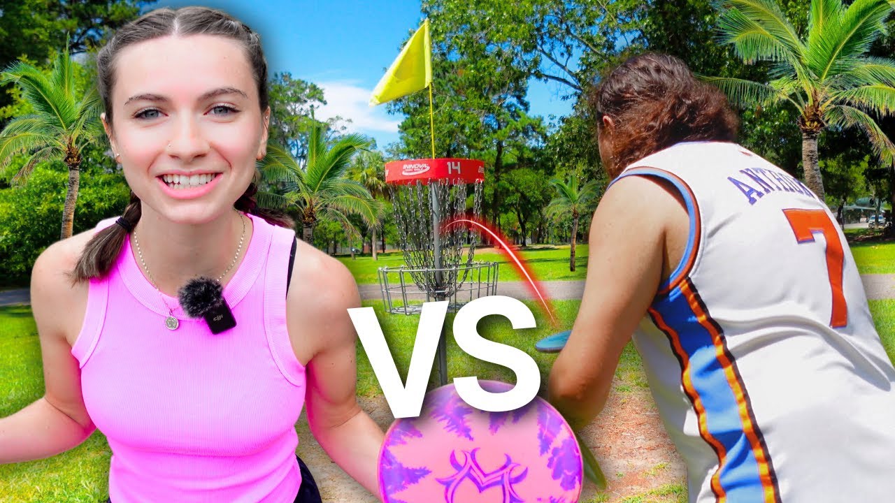 She Played a Disc Golf Course On The Beach... It Was Paradise