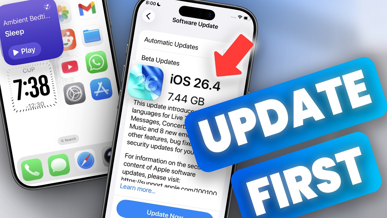👉 iOS 26.4 Beta 1 — 10 скрытых функций, которые вам нужно увидеть 🤯