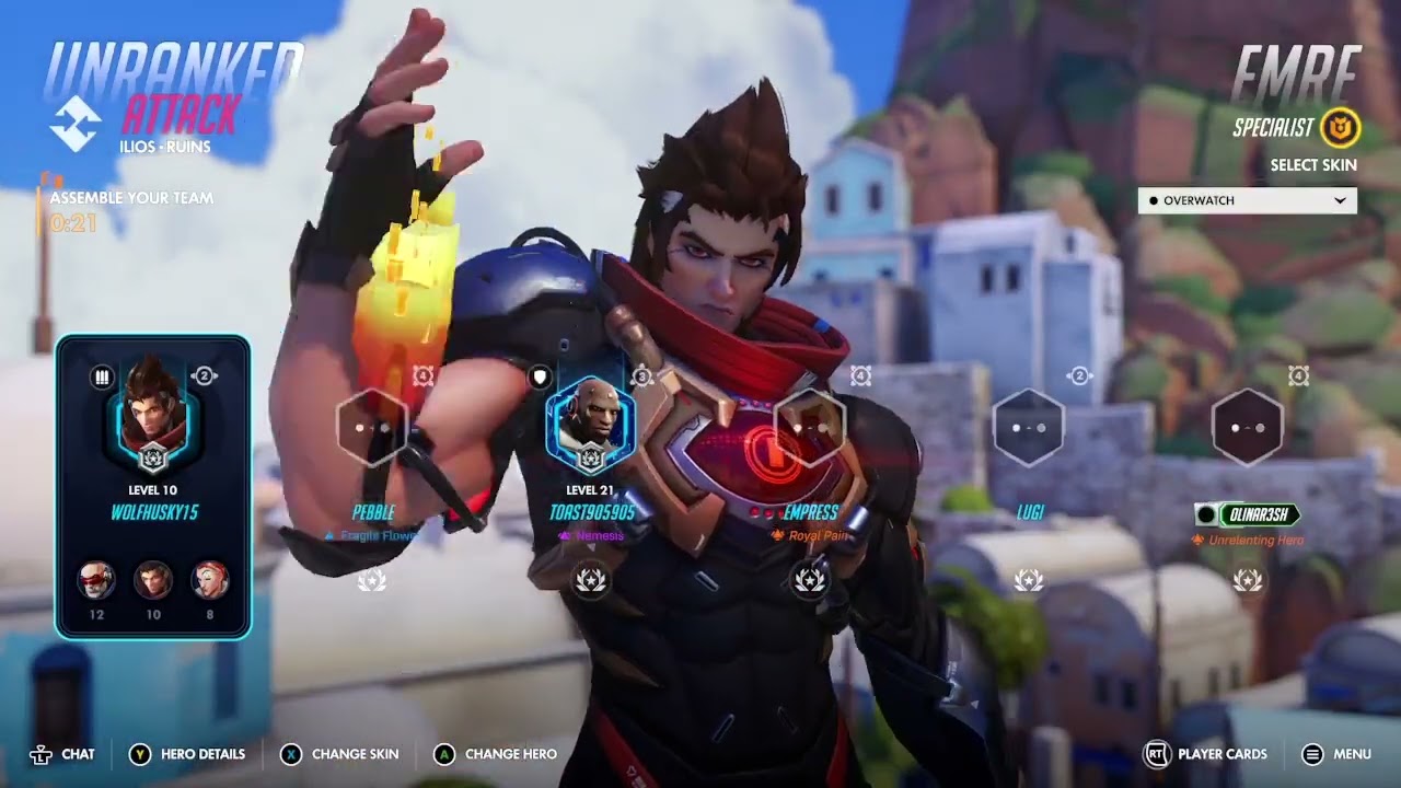ranked overwatch