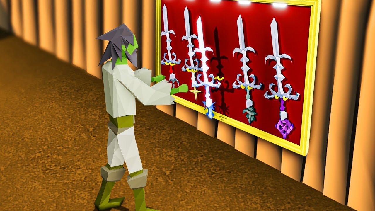 The Godsword set Pking challenge on Runescape