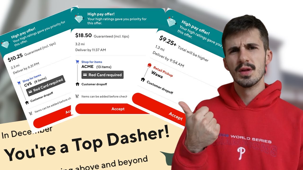 First Shift As DoorDash TOP DASHER…(Is It Worth It?)