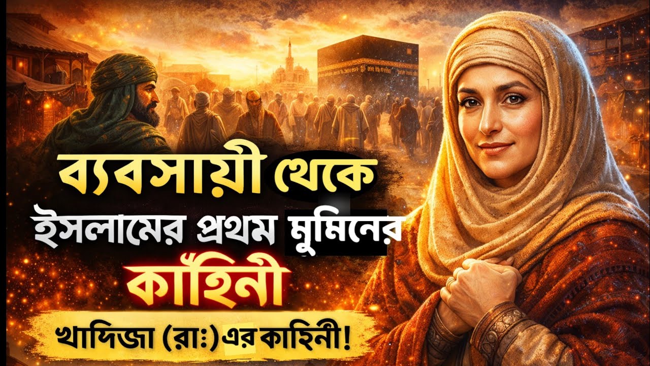 ইসলামের প্রথম মুসলমান | সফল ব্যবসায়ী থেকে প্রথম মুমিন | খাদিজা (রা.) জীবনী | AI TAHA