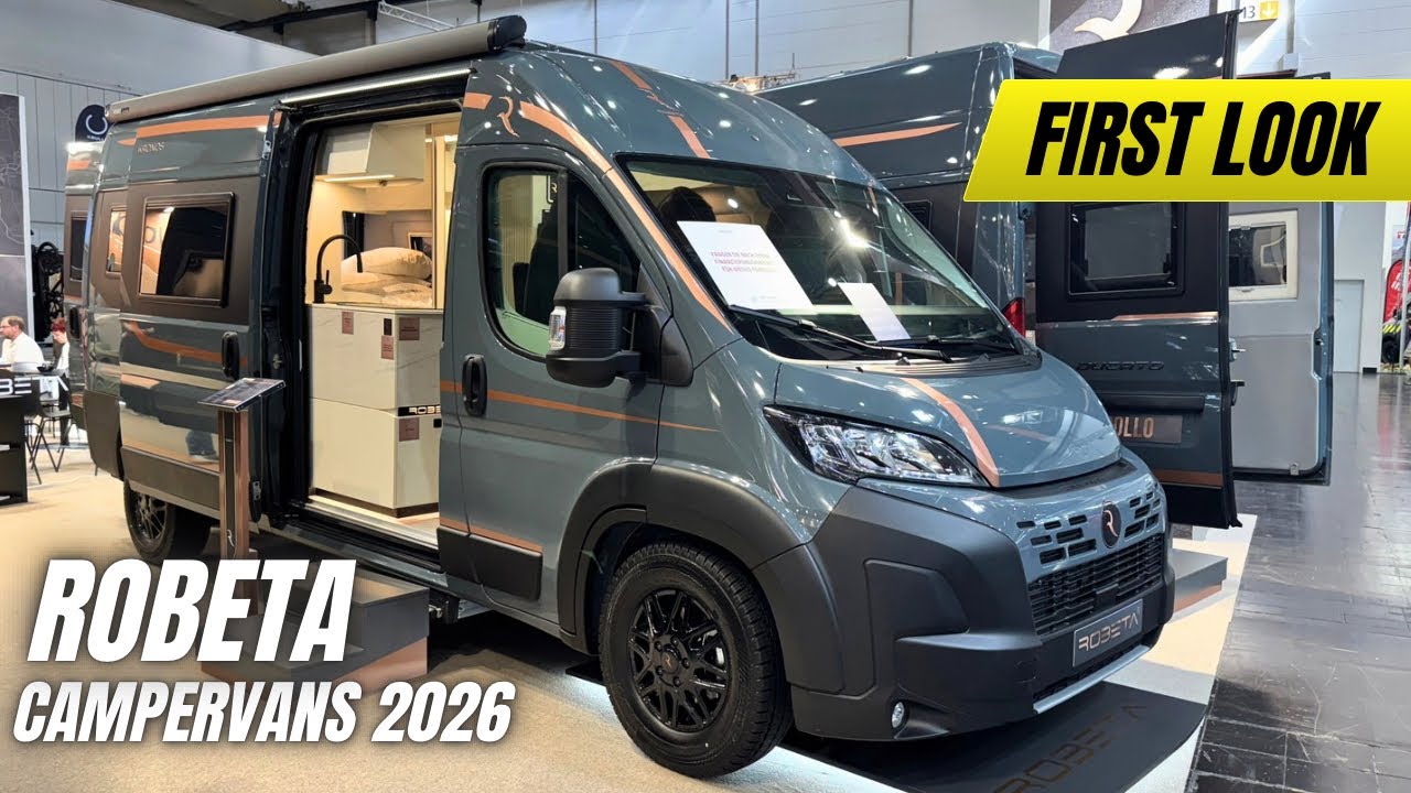 ROBETA Campervan Range 2026 (With John from Cara)