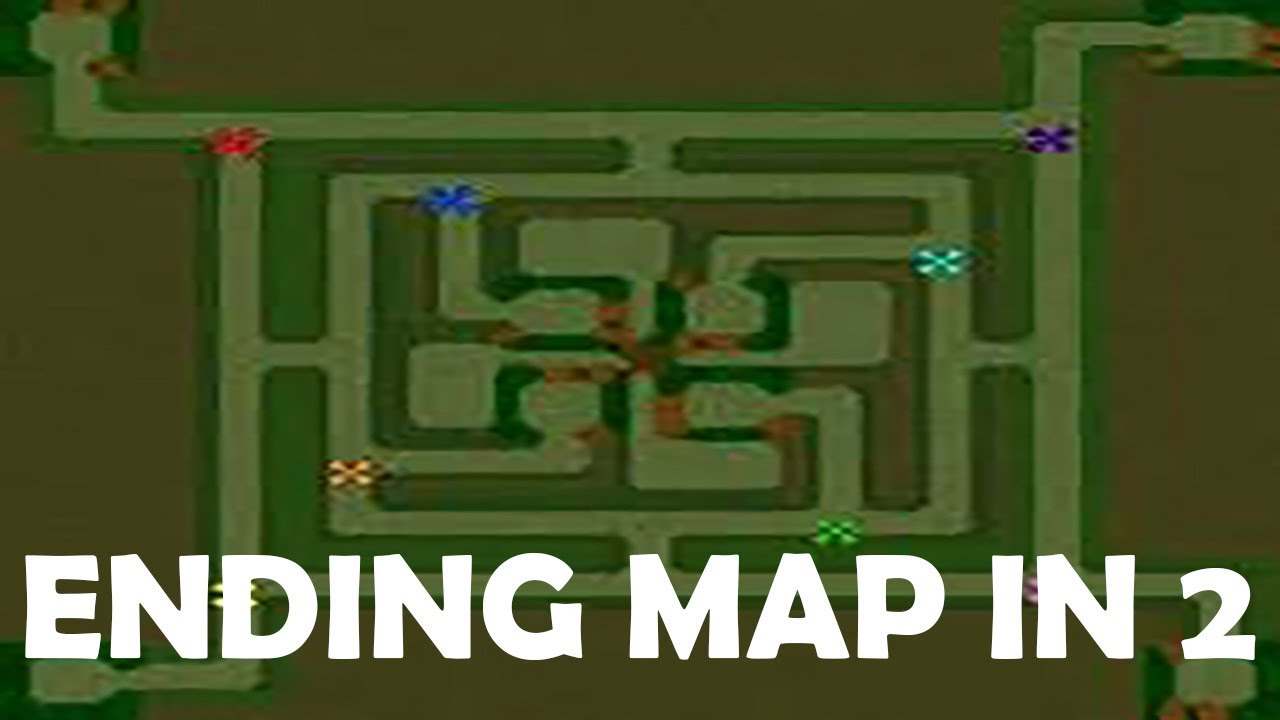 WARCRAFT 3  Green Circle TD VERSION 9.9 - END THE MAP IN 2 PLAYERS