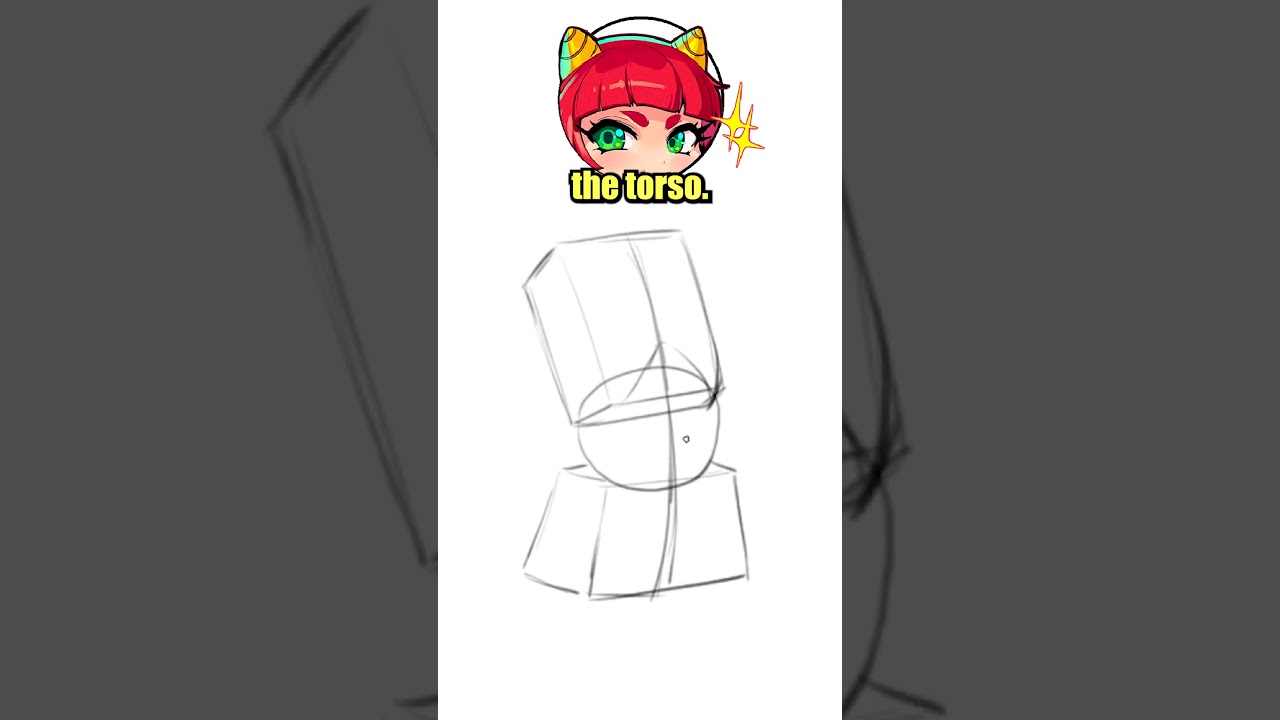 NOT the HEAD! It's  ALWAYS the TORSO!  #art #drawing #drawingstyles #torso #artadvice