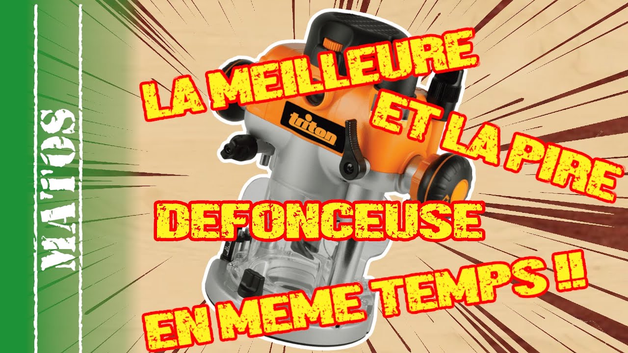 La meilleure ET la pire des défonceuses EN MEME TEMPS ! Si si, c'est possible ! Triton TRA001