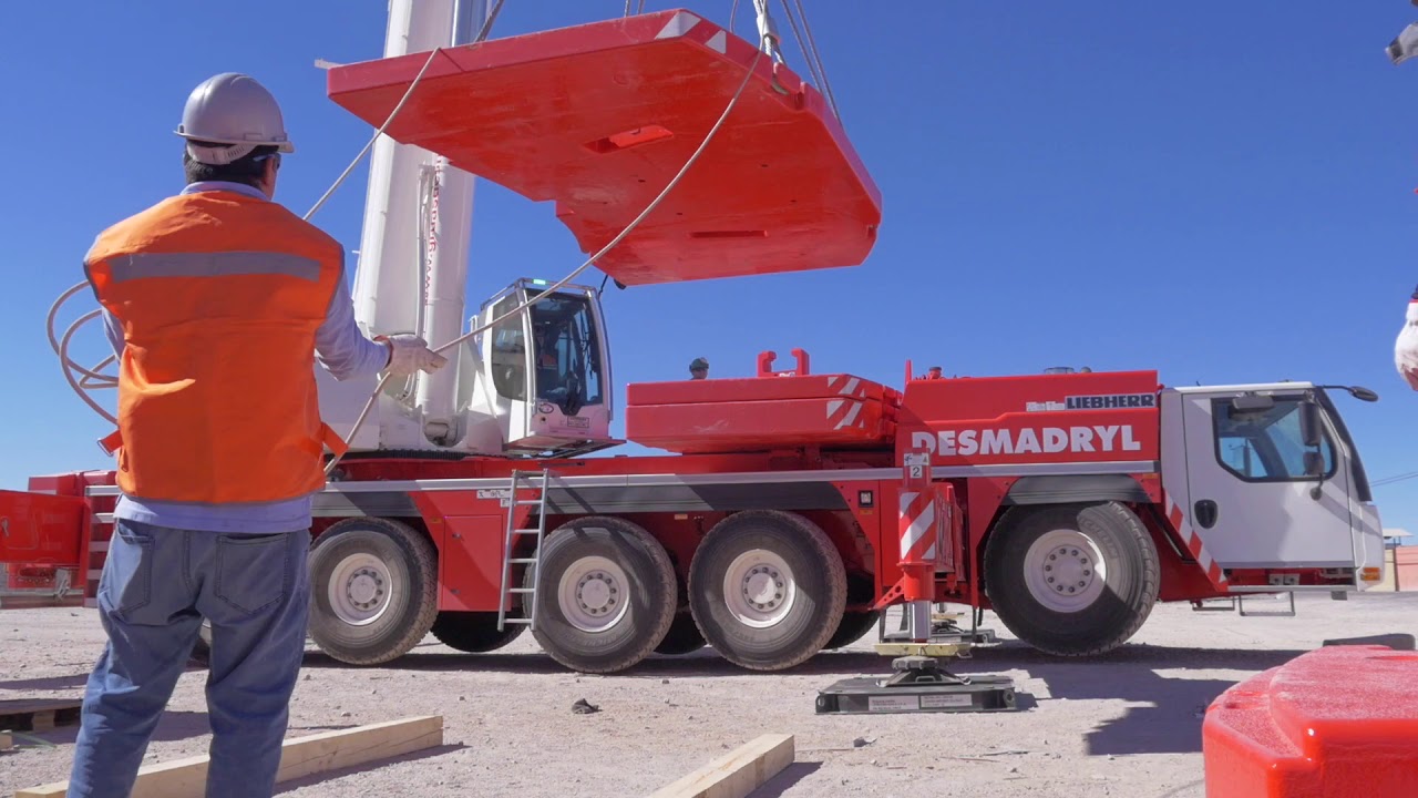 Video Nueva Grúa LTM1.250 5.1 GRÚAS DESMADRYL