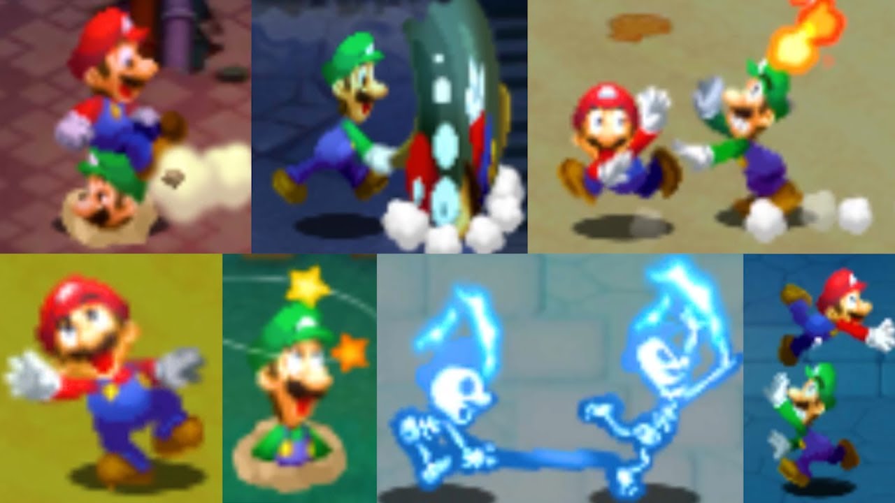 マリオ＆ルイージRPG 悲惨すぎるブラザーアタック失敗集 原作＆リメイク