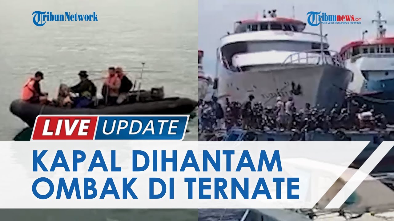 Kapal Jurusan Ternate-Halsel Dihantam Ombak, Tim SAR Gabungan Cari 12 Penumpang yang Hilang