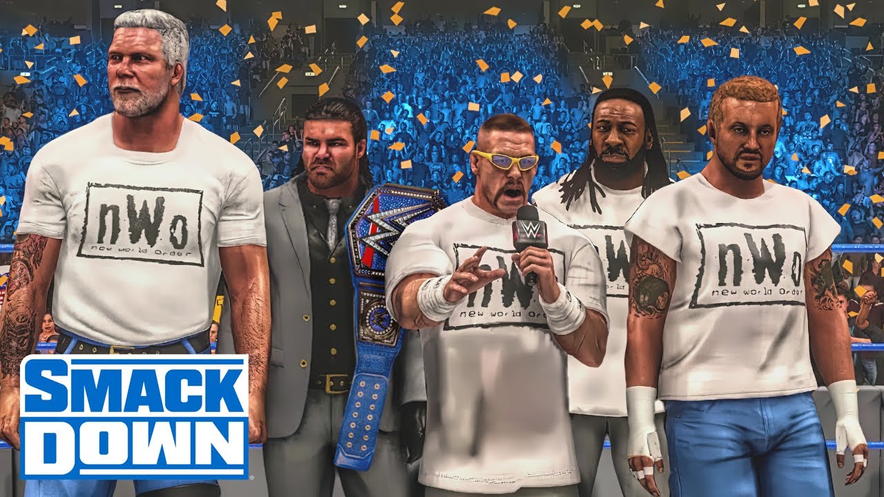 John Cena Celebrates nWo's World Title Win (WWE 2K Story)