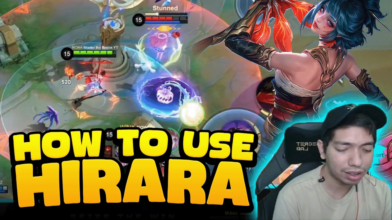 How to use the New Hero Hirara | Hirara Gameplay | MLBB