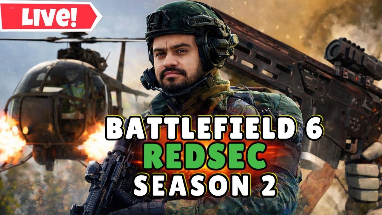 SEASON 2 NEW LAUNCH BATTLEFIELD 6 LIVE GRIND | HINDI COMMENTRY