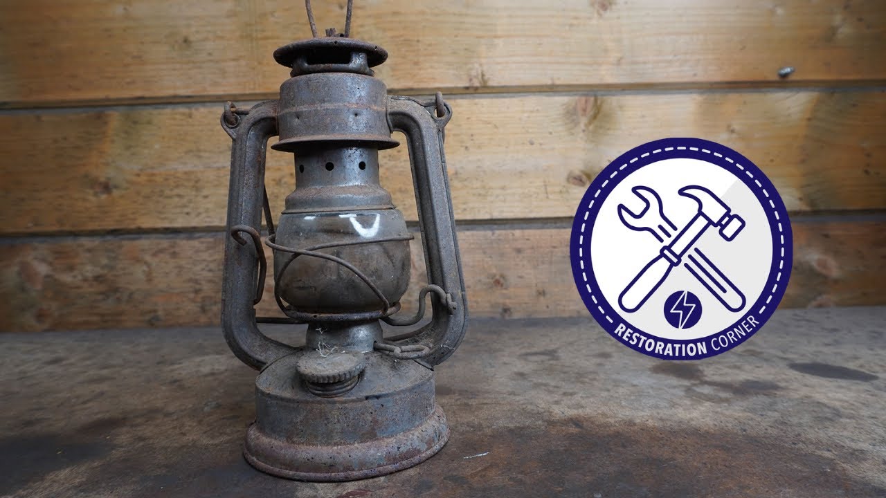 Antique Oil lamp Restoration