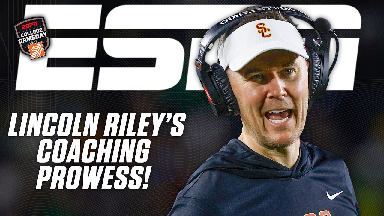 FIGHT ON 👏 What makes Lincoln Riley such a great coach? 🍿 | College GameDay