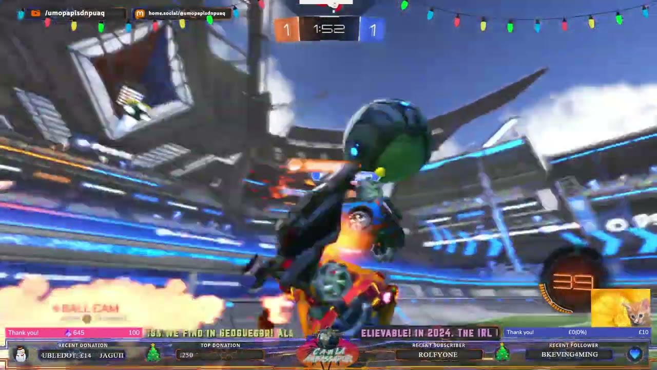 [VOD 1120] 🚀 Rocket League 🚀 -- 🌍 Urban Roulette NM 24K? 🎵 Cool Mix 🌍 ✈⛴🚅  ���