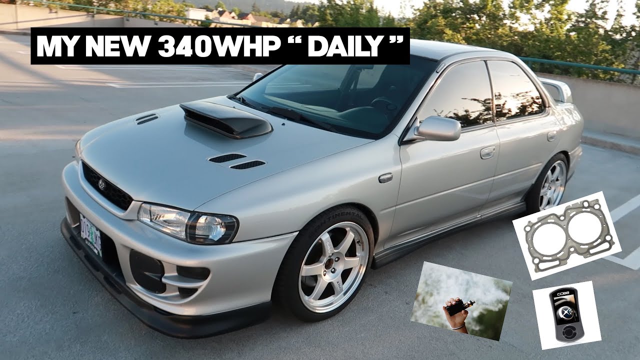 MY NEW 340WHP WRX SWAPPED 2.5RS! Portland Trip + Unboxing