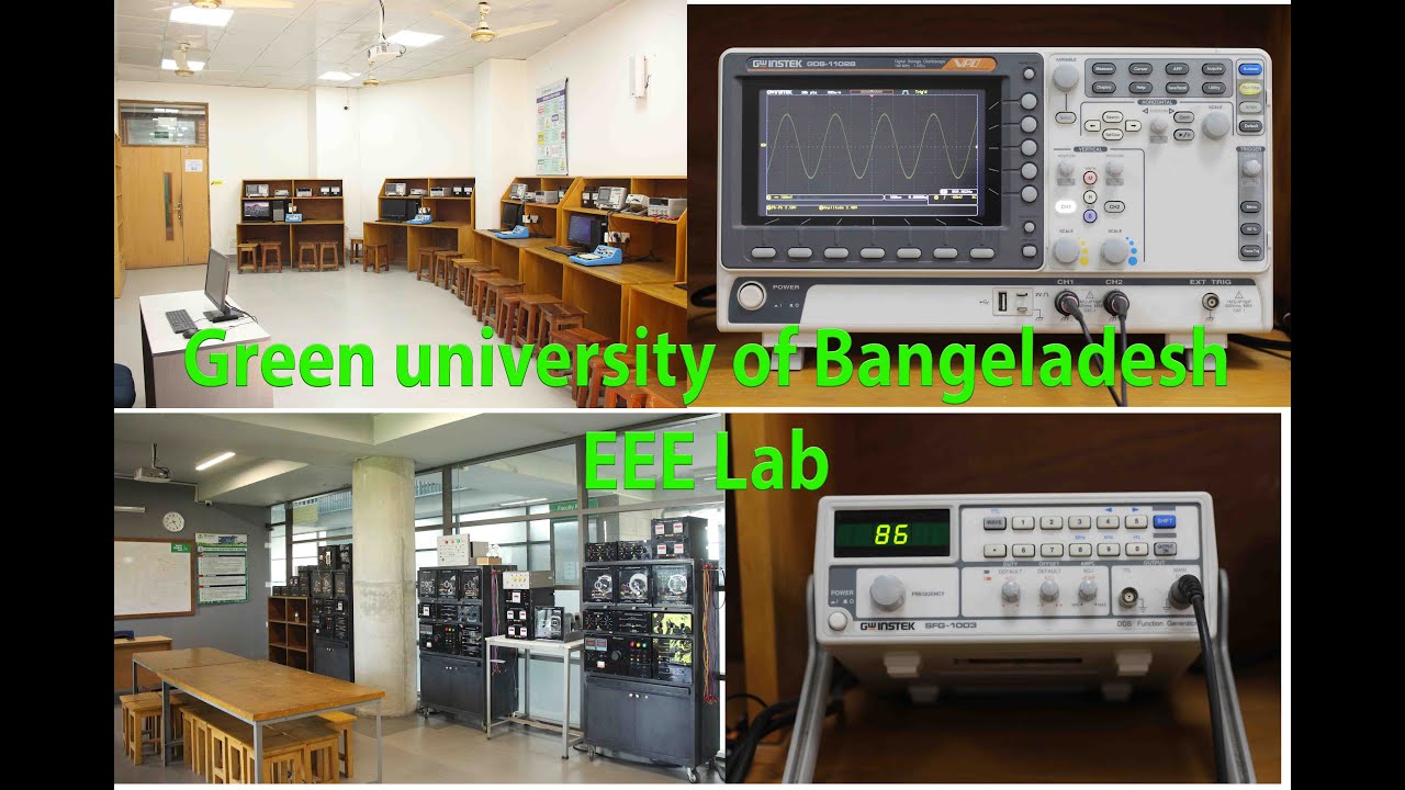 Green University of Bangladesh | EEE Lab Photo Slideshow 2025
