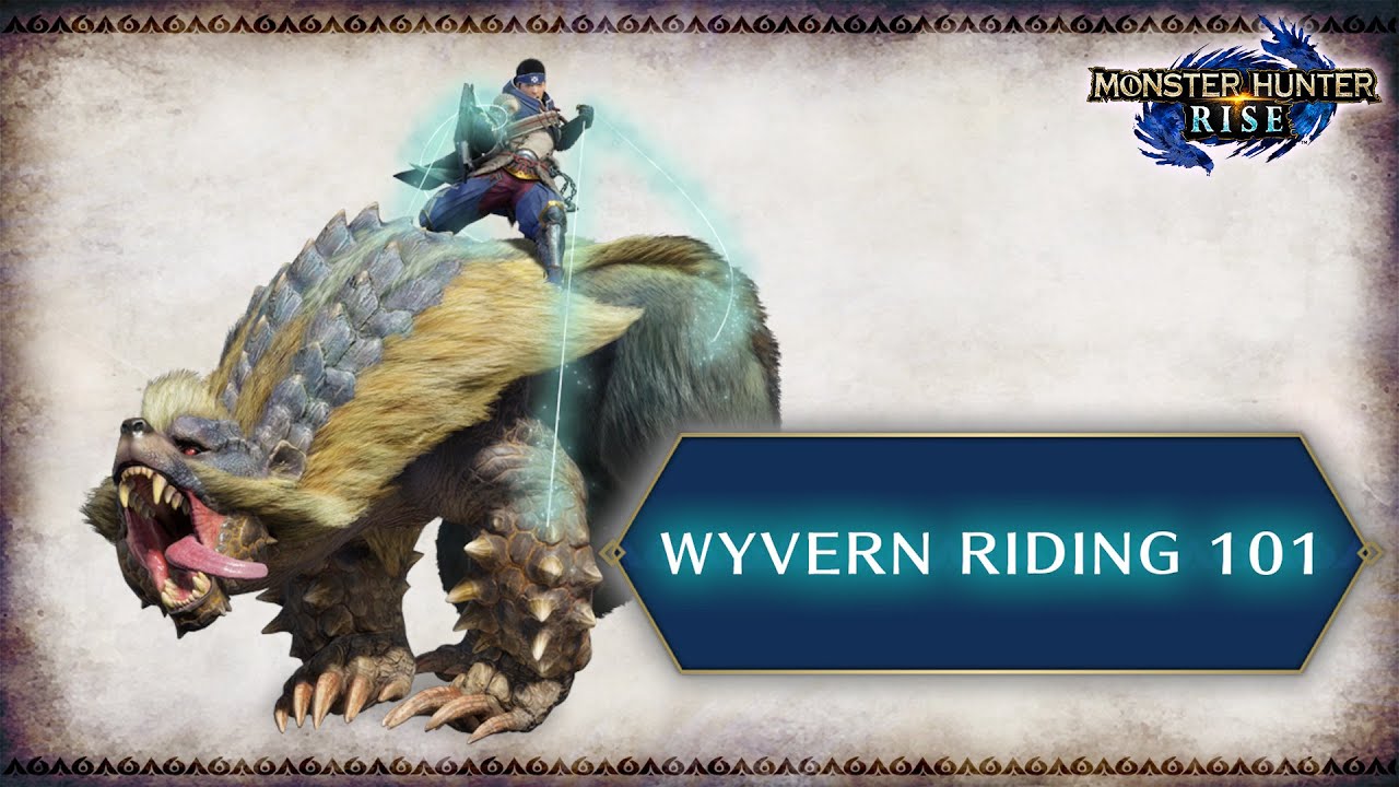 Monster Hunter Rise: Охота для начинающих &mdash; Верховая езда на вивернах