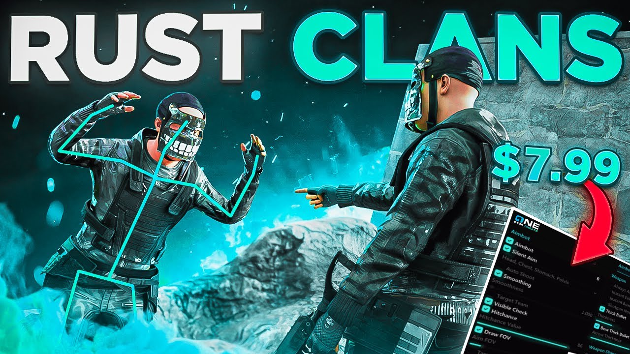 I TRIED OUT for RUST CLANS with the BEST RUST CHEAT..