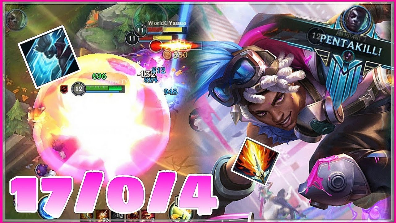 Wild Rift:  RANKED MID LANER EKKO PENTAKILL 17/0/4 CARRY