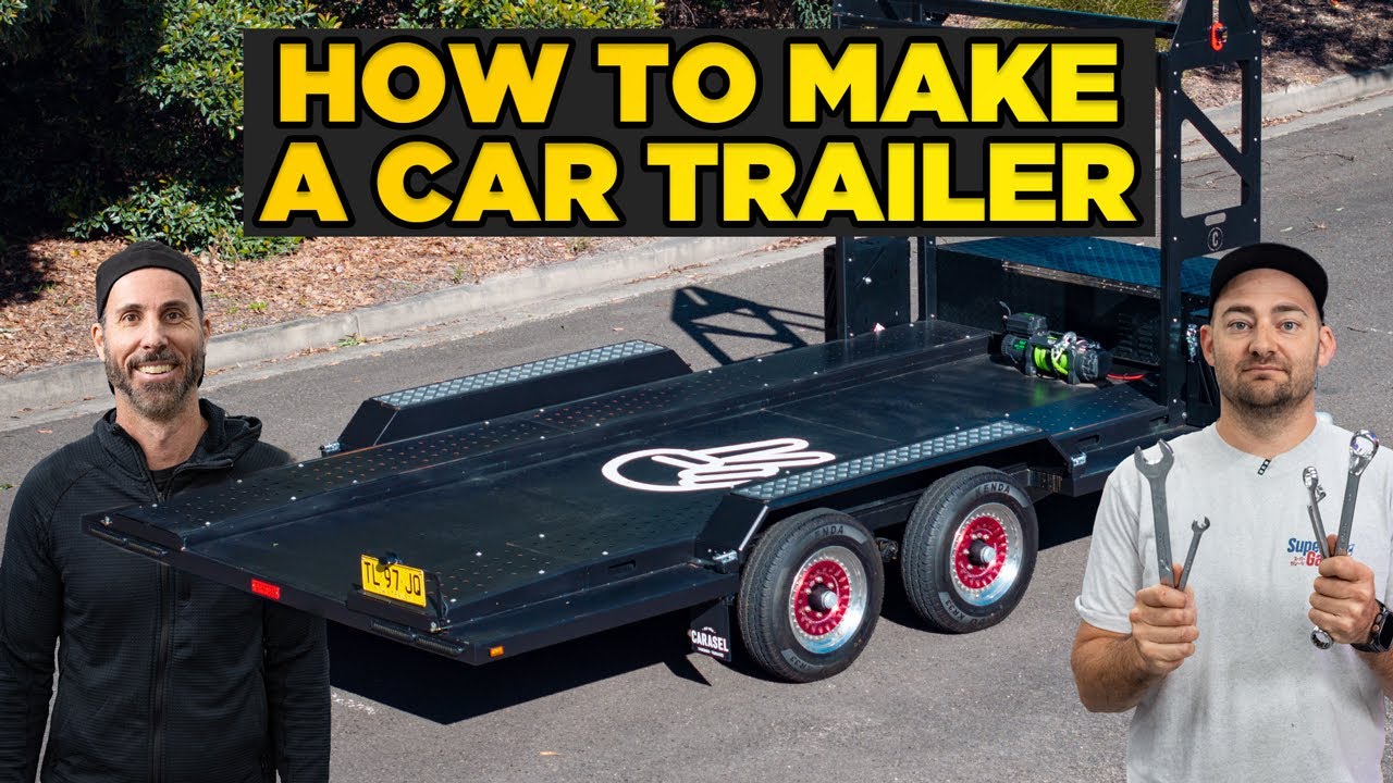 How To Build the ULTIMATE CAR TRAILER