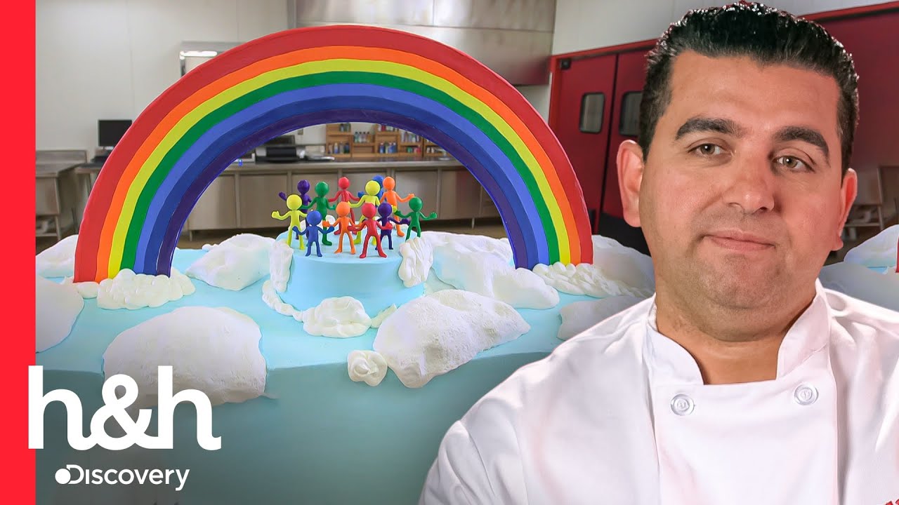 ¡A celebrar la semana del orgullo LGBT con este pastel de impacto! | Cake Boss | Discovery H&H